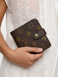 Louis Vuitton Portefeuille Compact Zip Monogramme