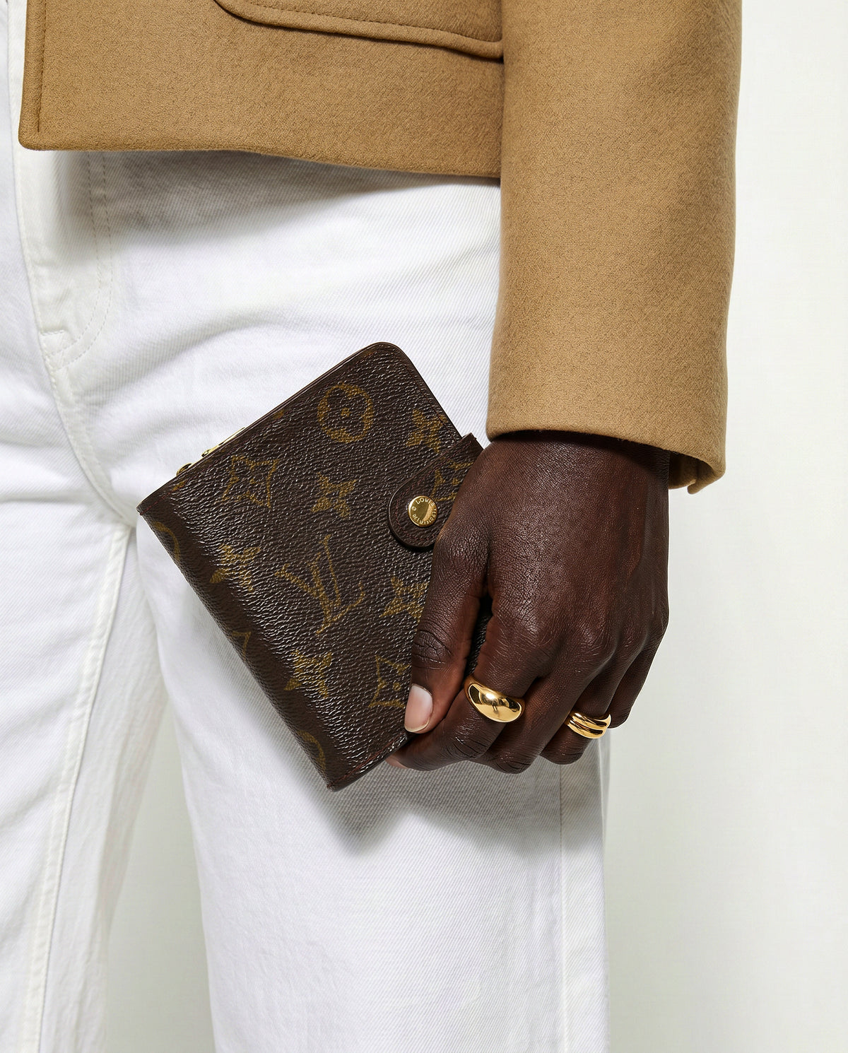 Louis Vuitton Portefeuille Compact Zip Monogramme