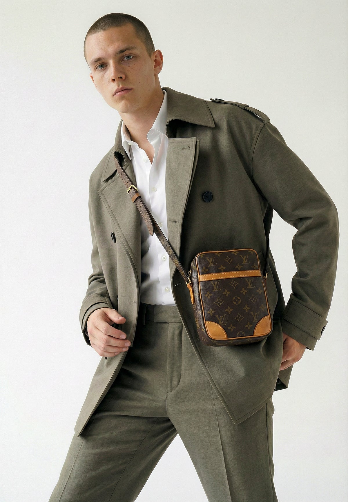 Danube Monogram crossbody