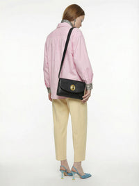 Dior crossbody cuir noir vintage
