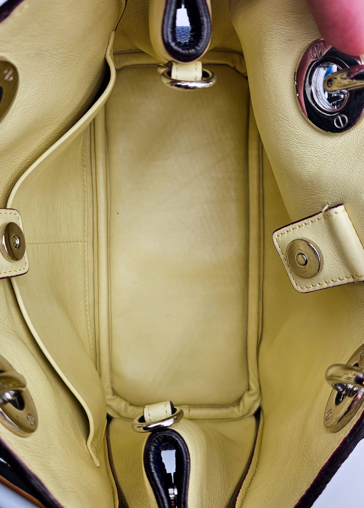 Diorissimo Small cuir grainé bleu marine 2016