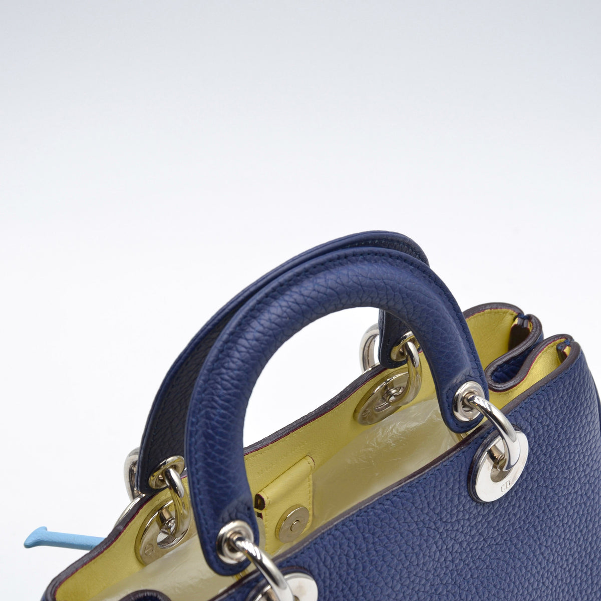 Diorissimo Small cuir grainé bleu marine 2016