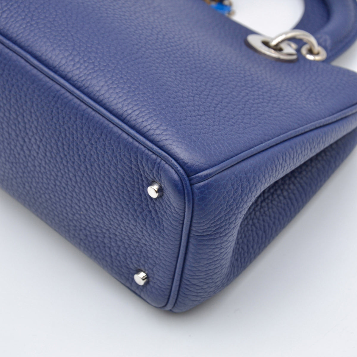 Diorissimo Small cuir grainé bleu marine 2016