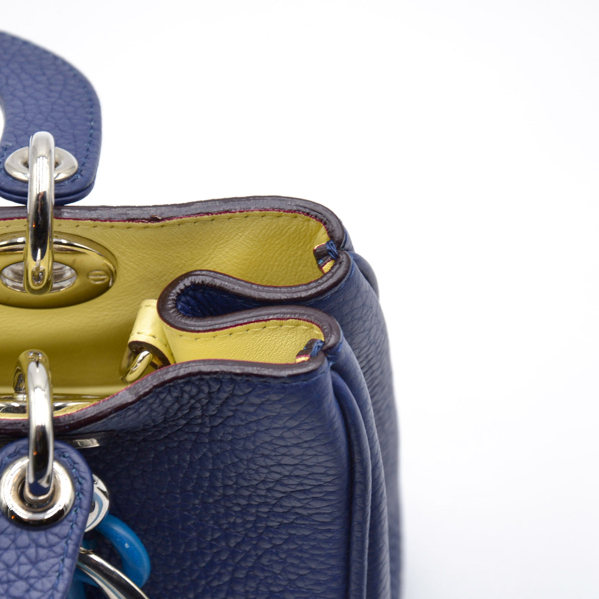 Diorissimo Small cuir grainé bleu marine 2016