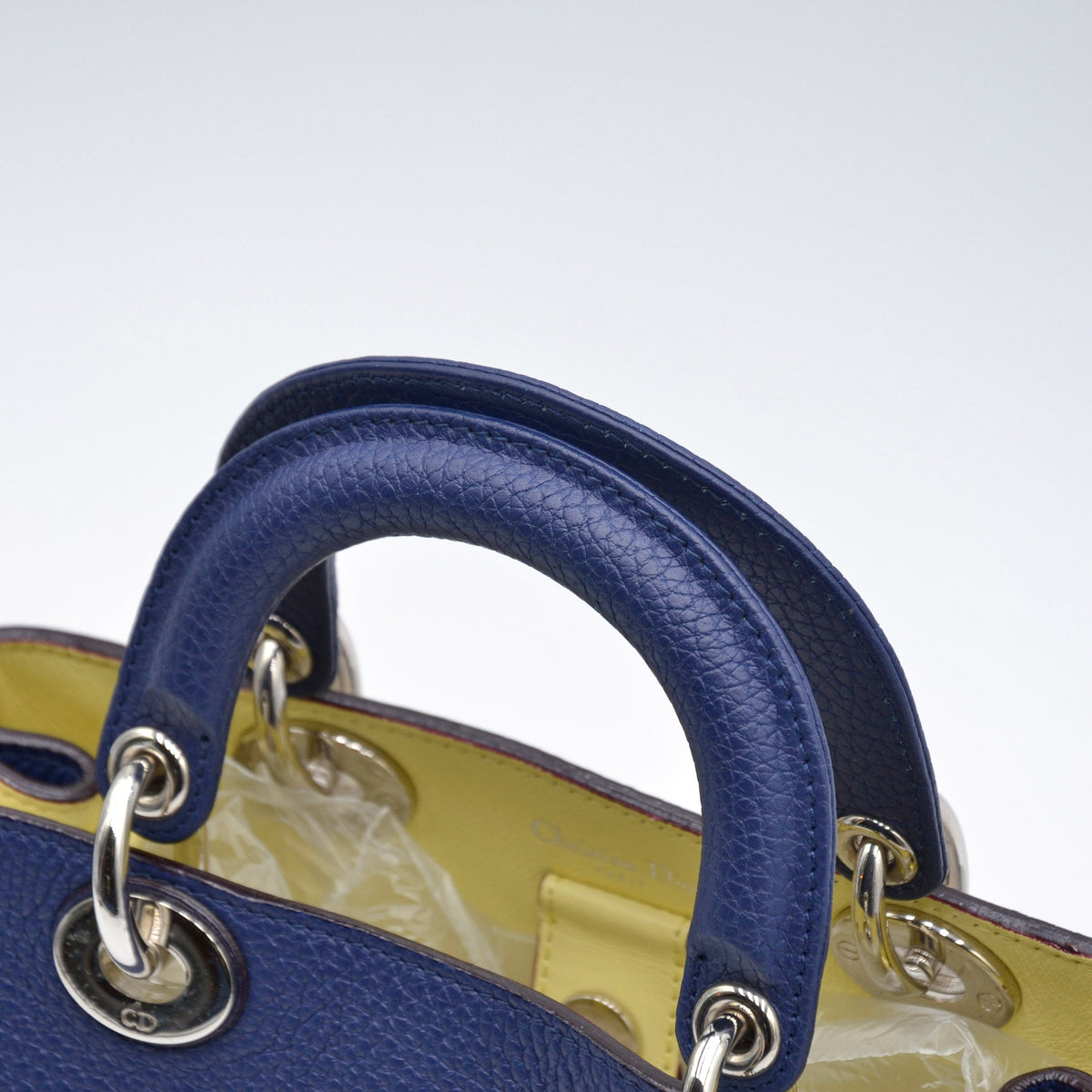 Diorissimo Small cuir grainé bleu marine 2016