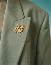 Christian Dior Broche Monogramme