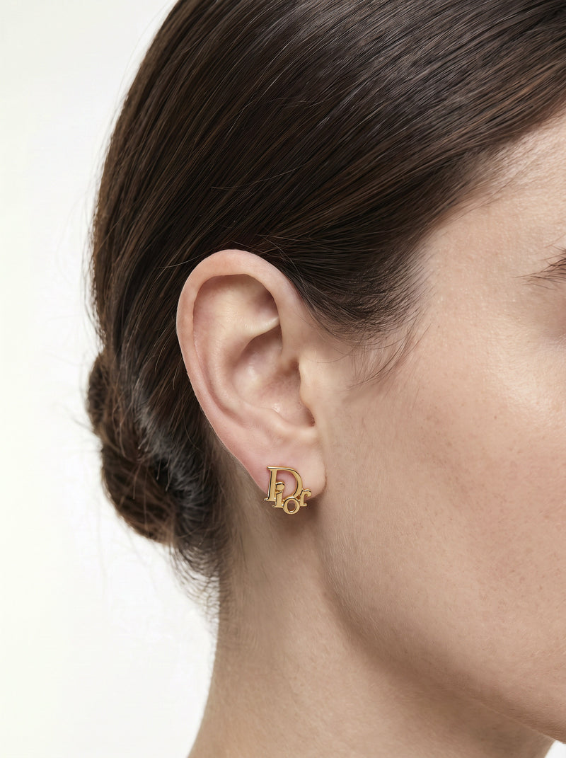 Boucles d'oreilles logo