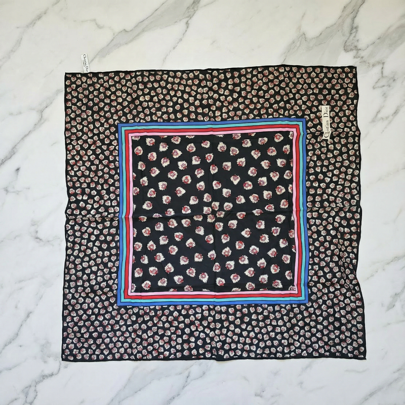 Foulard Dior Mini Fleurs