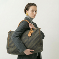 Sac de Voyage Dior Vintage en Toile Enduite Oblique