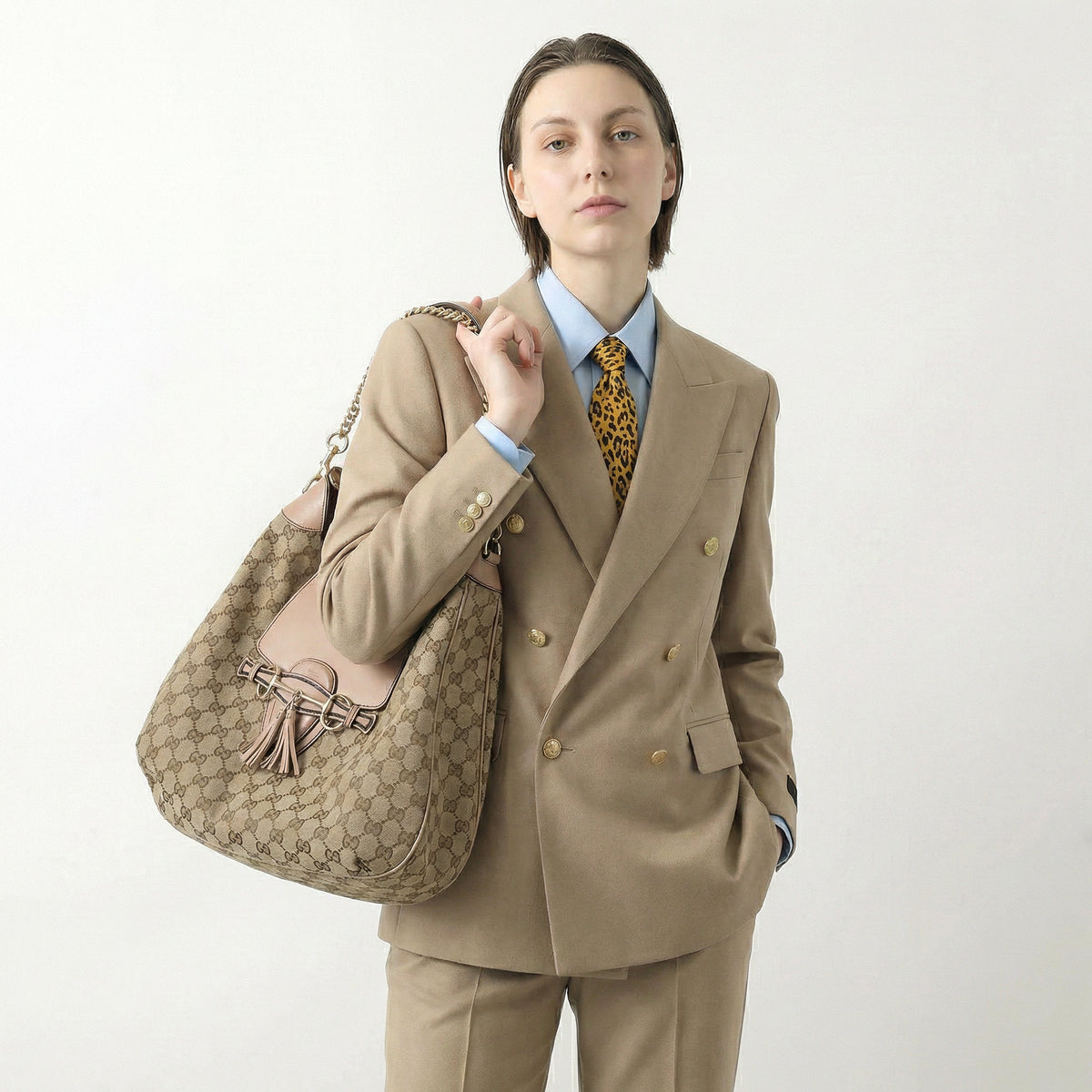 Sac Gucci Emily Hobo GG Supreme