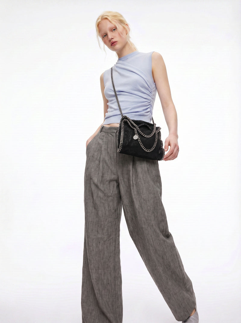 Stella McCartney Falabella Medium Shaggy Deer Noir