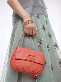 Sac Fendi Fendista Corail