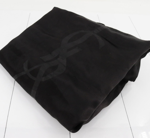 Vintage Yves Saint Laurent Muse Large Tote in Dark Brown Leather