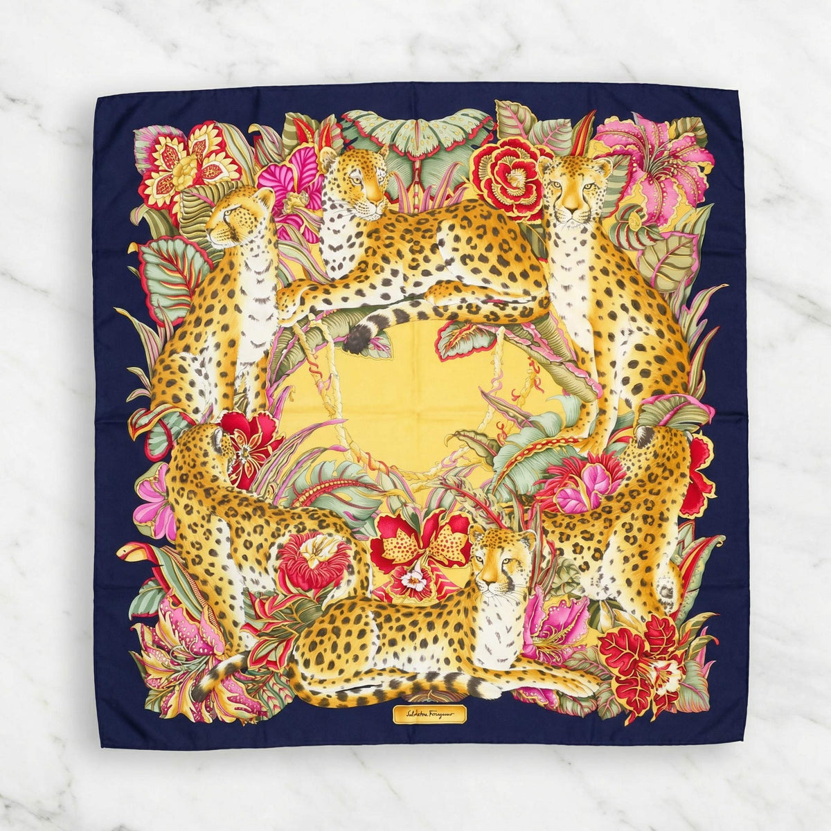 Foulard vintage Salvatore Ferragamo