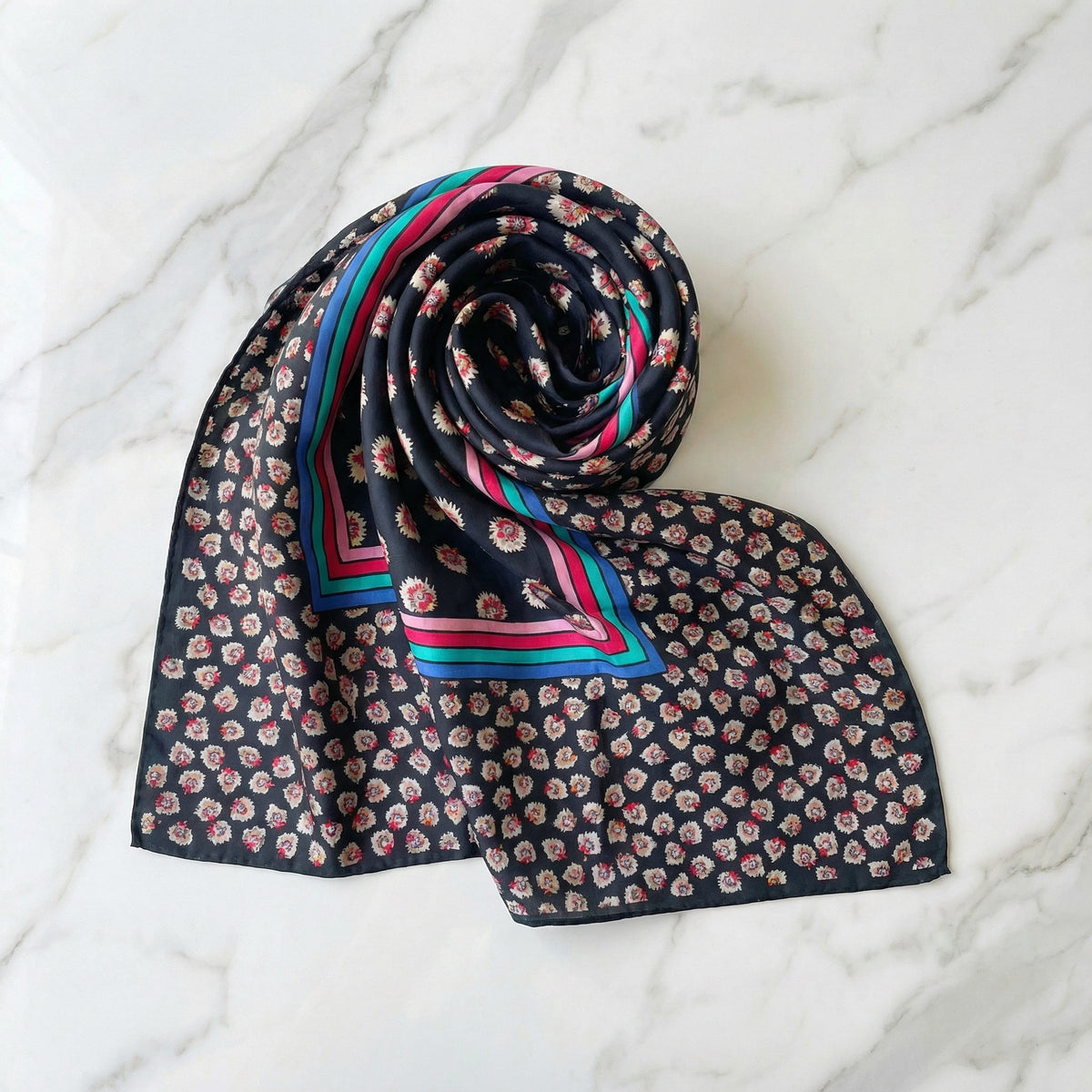 Foulard Dior Mini Fleurs