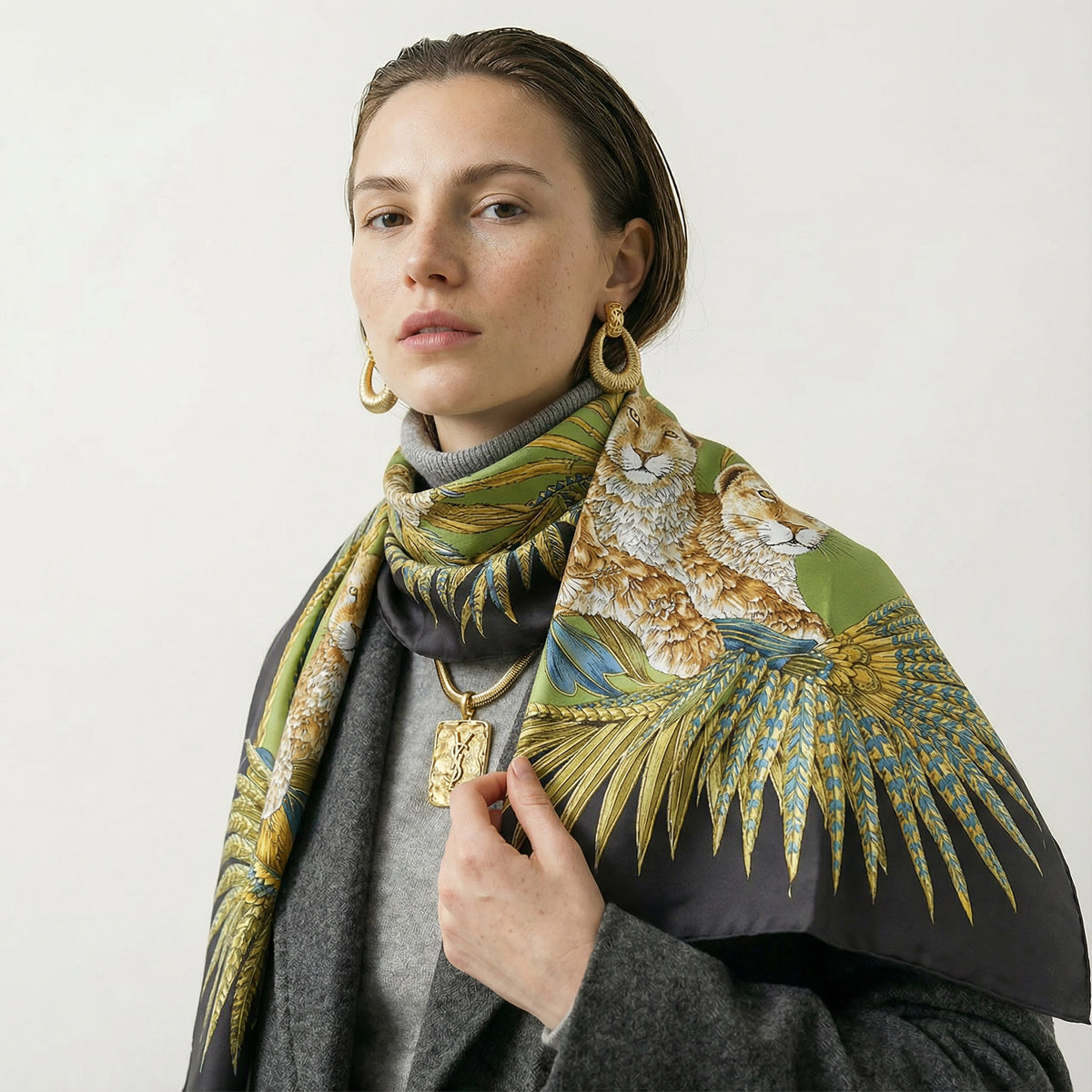 Foulard Salvatore Ferragamo en soie