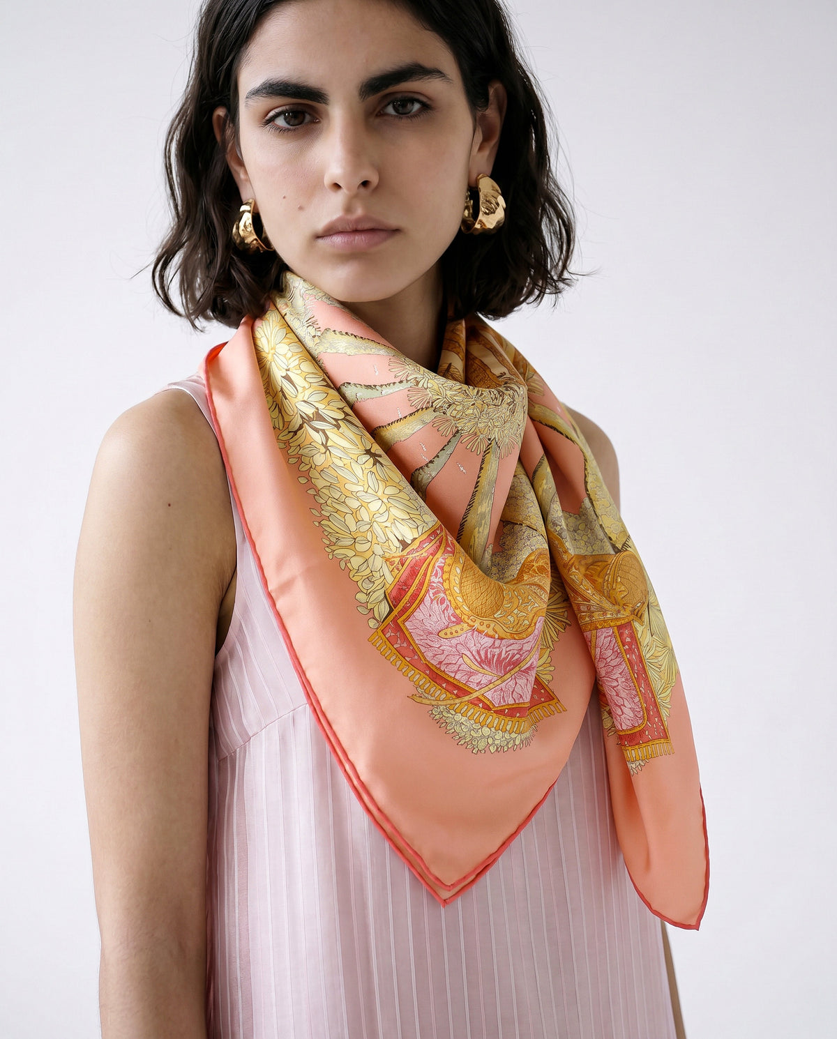 Foulard Hermès Ombres et Lumières Carré 90