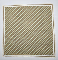 Bandana Céline vintage amande motif chaîne iconique