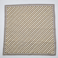 Bandana Céline vintage beige motif chaîne iconique