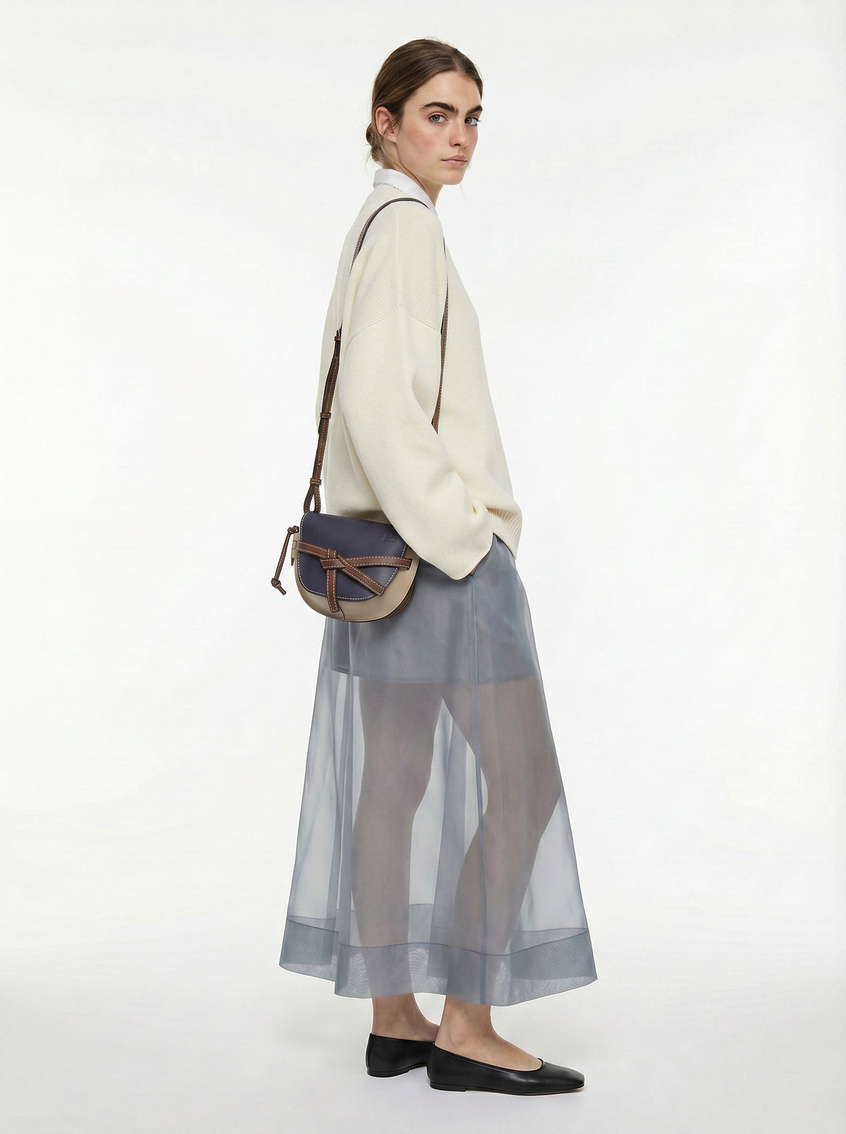 Loewe Gate Small Tricolore
