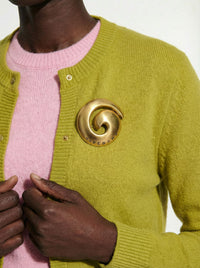 Givenchy Broche Vintage 1980s Swirl