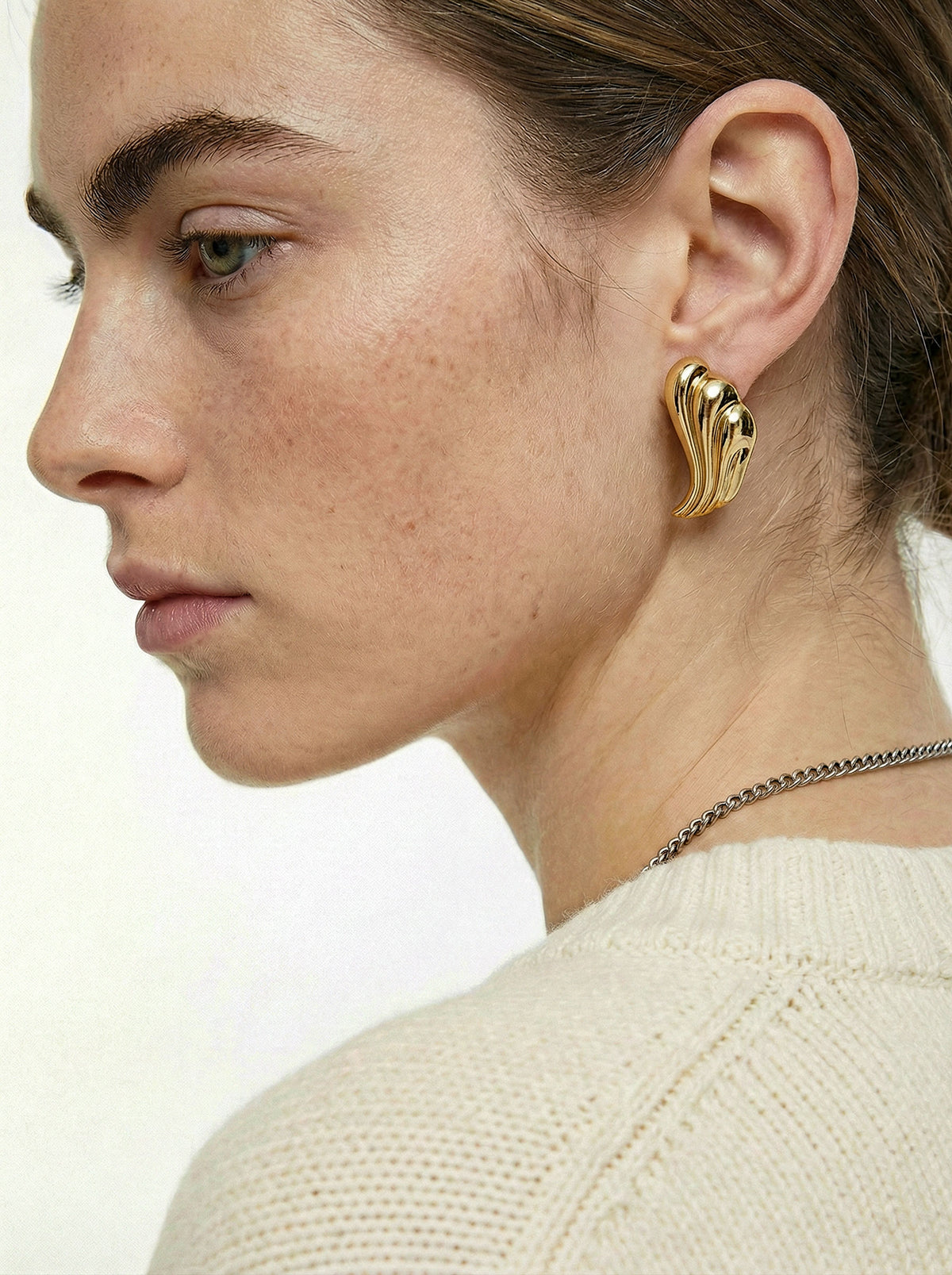 Vintage Givenchy Winged Clip-On Earrings
