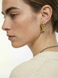 Vintage Givenchy Winged Clip-On Earrings
