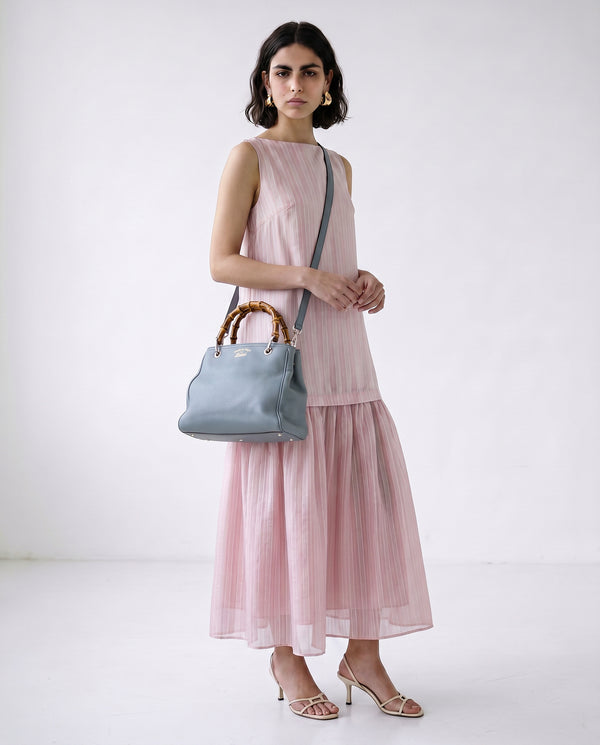 Sac Bamboo Shopper Gucci Bleu – Édition Limitée 50 Ans Japon