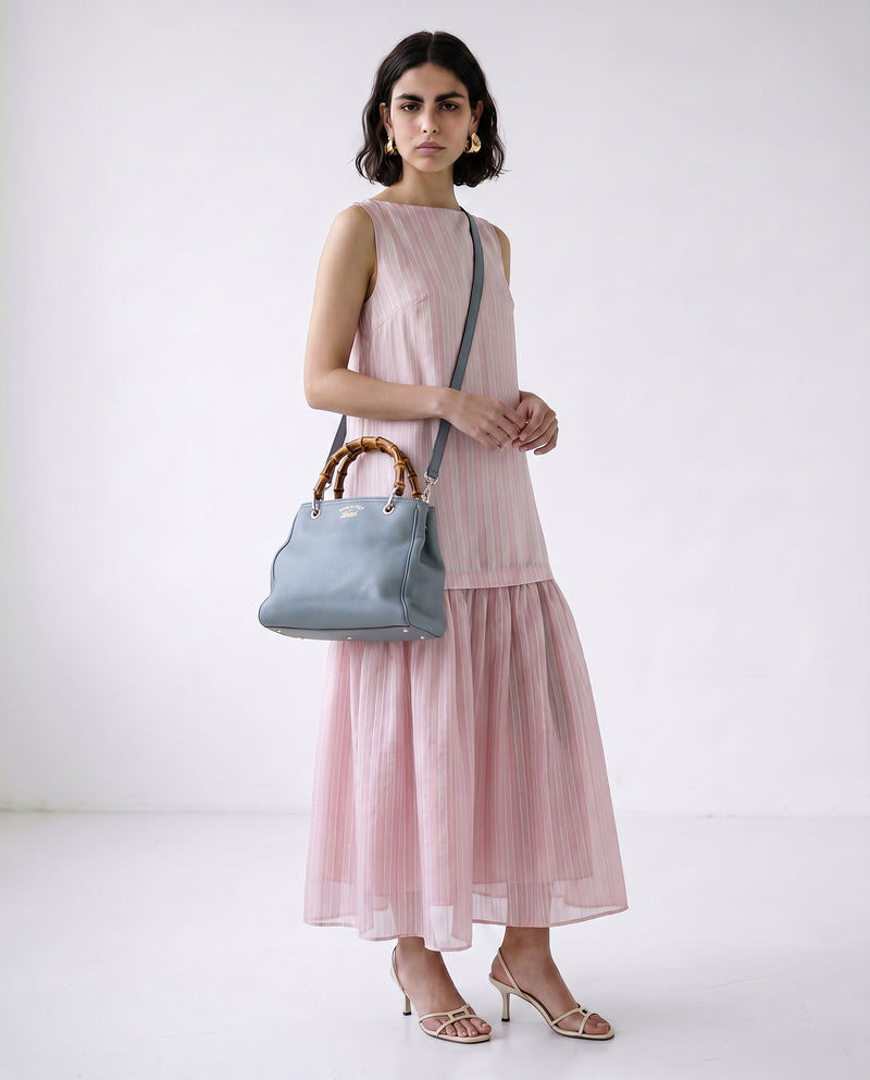 Gucci Blue Bamboo Shopper Bag – 50th Anniversary Japan Limited Edition