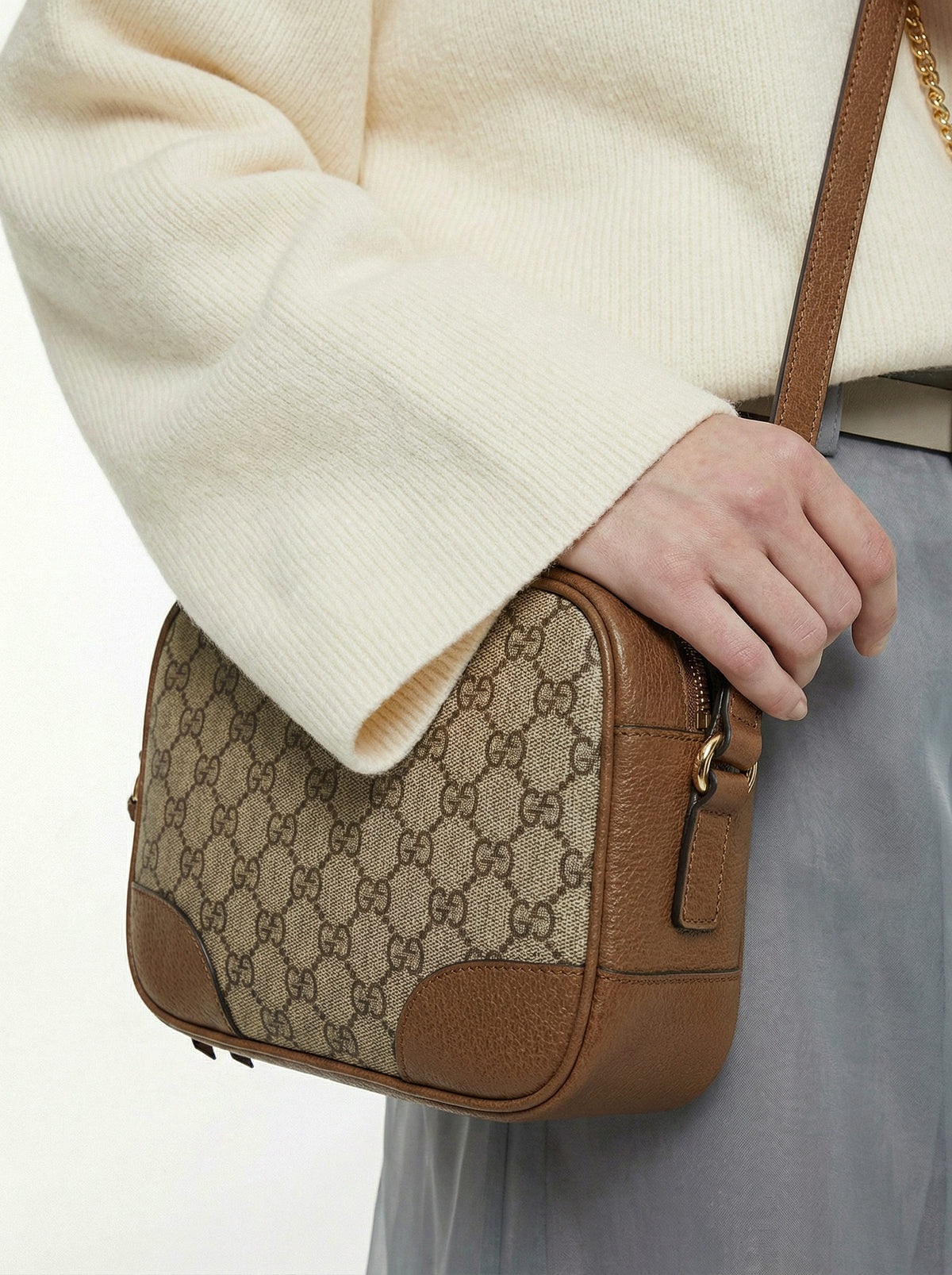 Sac Gucci Bree GG Supreme beige