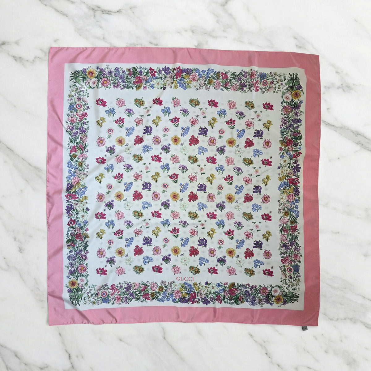 Foulard Gucci Vintage en Soie