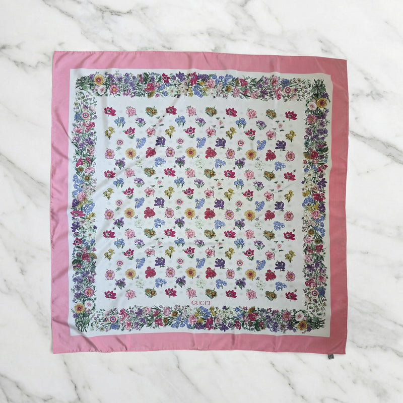 Foulard Gucci Vintage en Soie