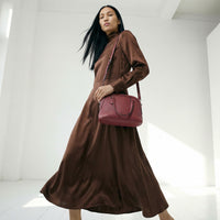 Sac Gucci Dome rose grenat