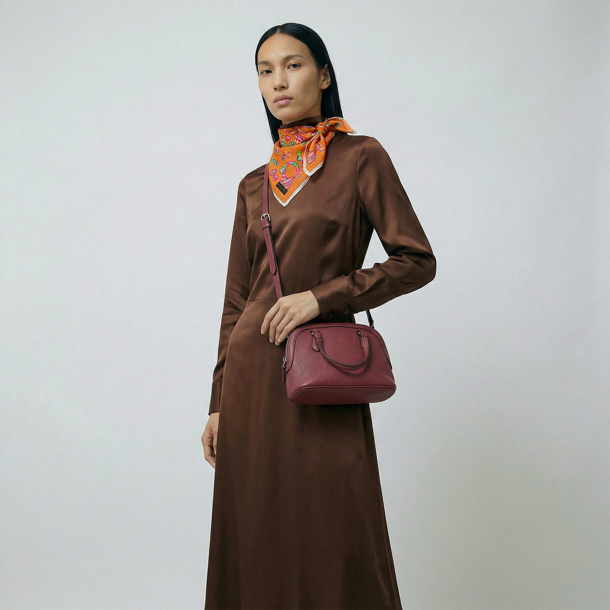 Sac Gucci Dome rose grenat