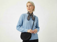 Sac vintage satin noir