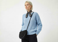 Sac vintage satin noir