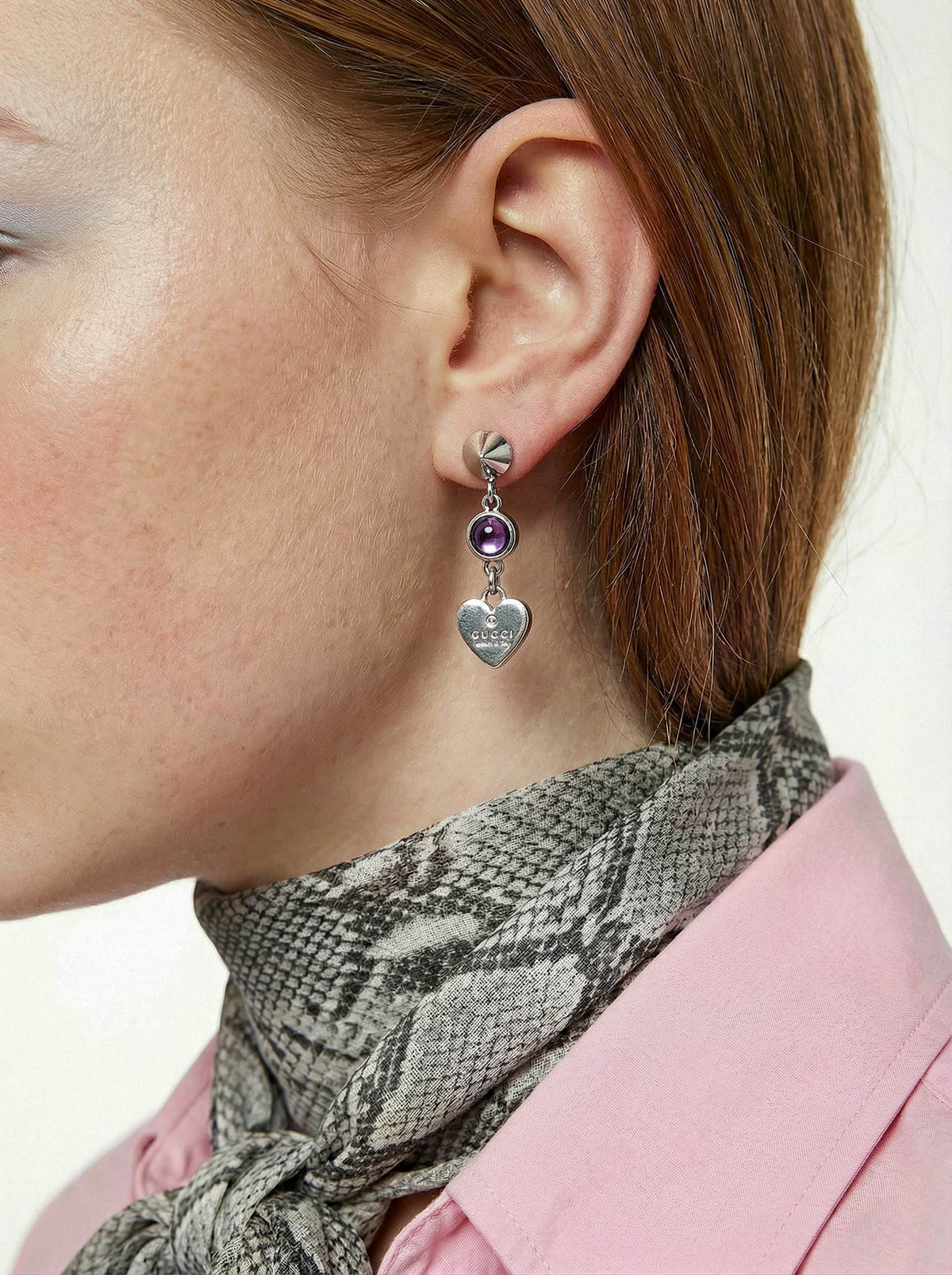 Vintage Gucci Silver Earrings