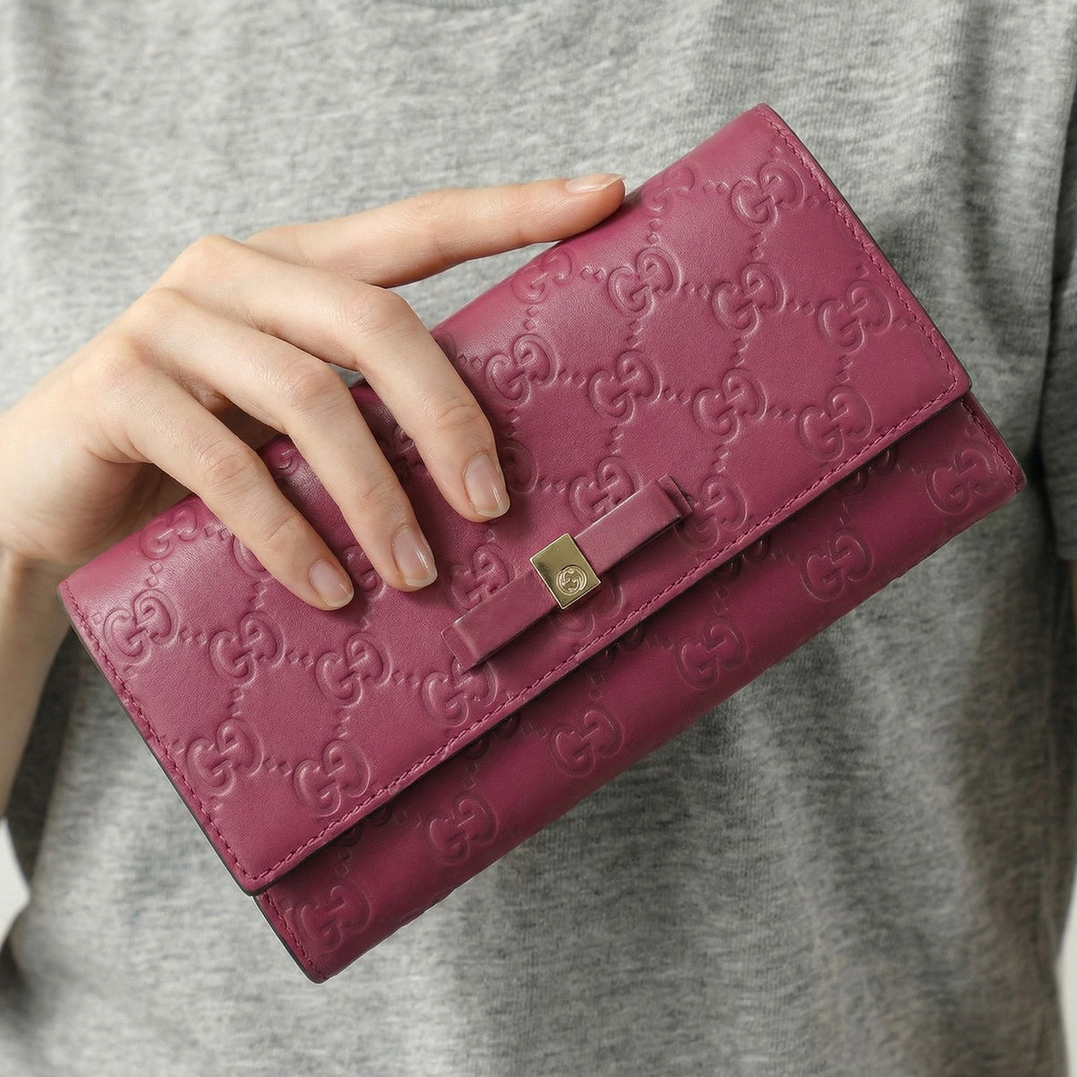 Gucci Portefeuille Compagnon Guccissima
