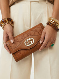 Portefeuille Gucci Guccissima