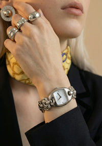 Montre Gucci Marina Chain vintage modèle 121.5