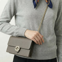 Gucci Wallet on Chain Interlocking GG