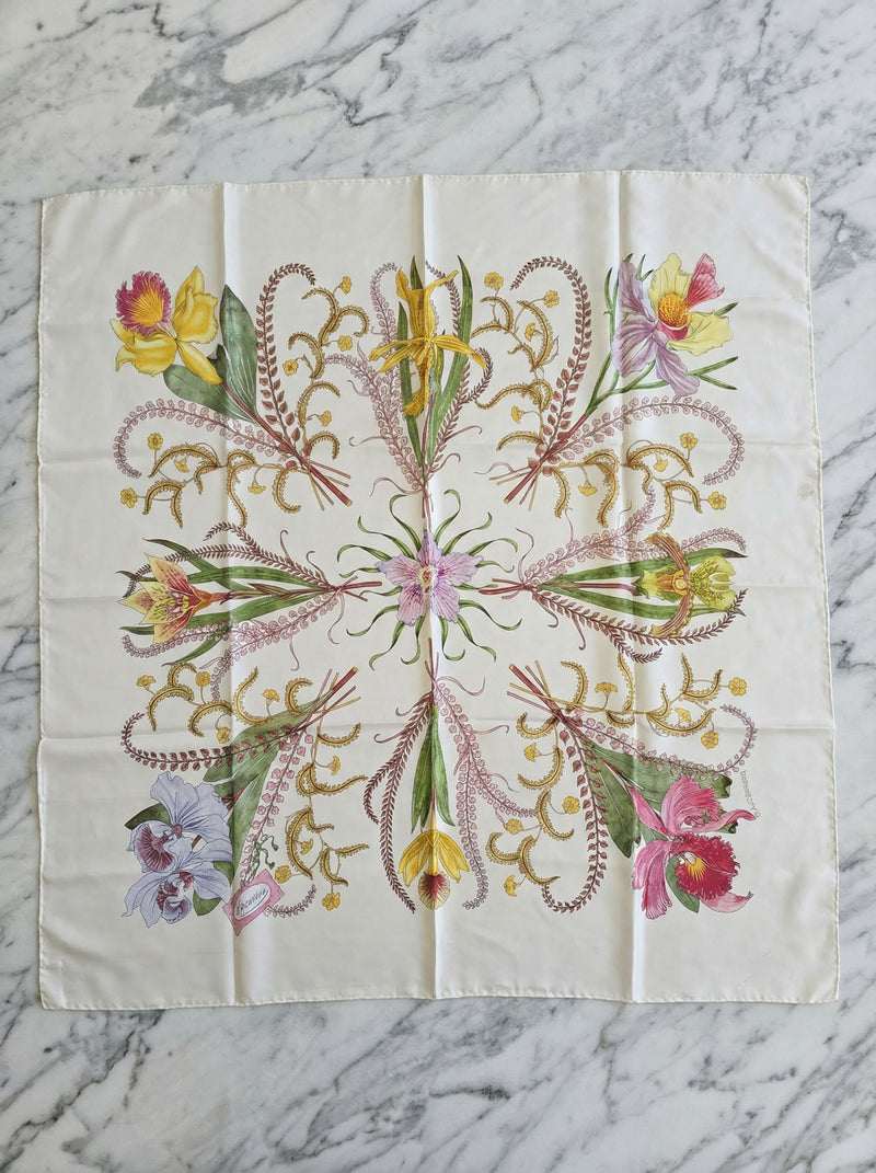 Foulard Gucci Flora vintage