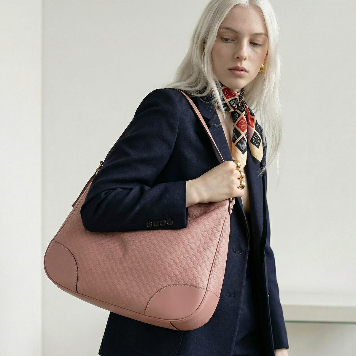 Sac Gucci Guccissima Bree Rose
