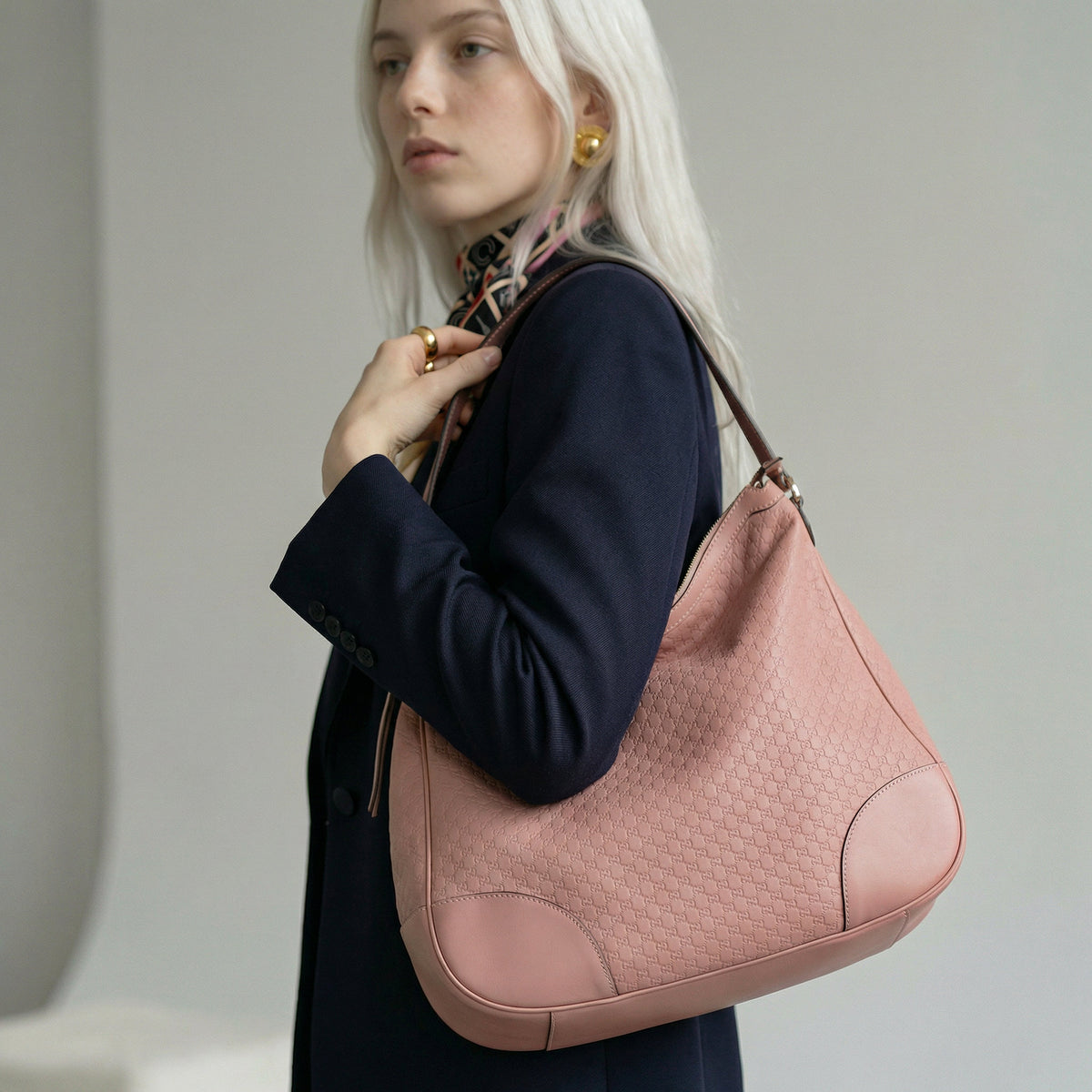 Sac Gucci Guccissima Bree Rose