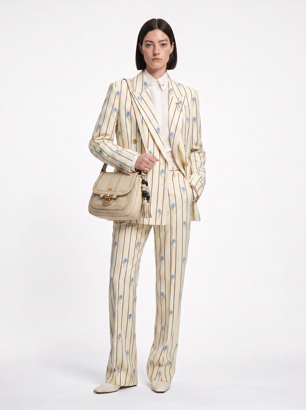 Gucci Snaffle Bit Medium Blanc Cassé