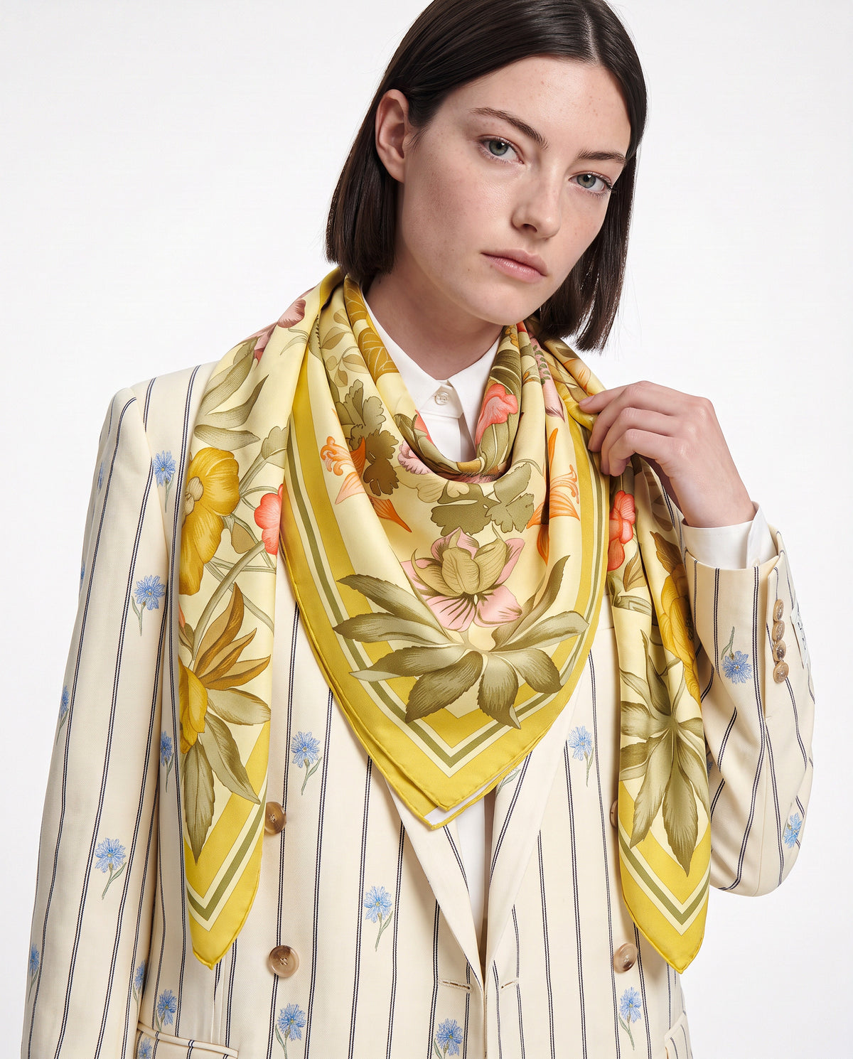 Foulard Hermès Flora Graeca