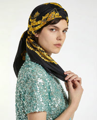 Foulard Hermès "Kosmima" Julia Abadie 1994