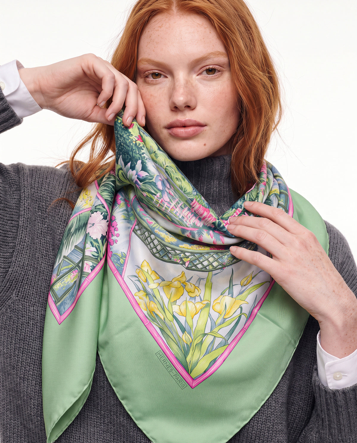 Foulard Hermès Giverny