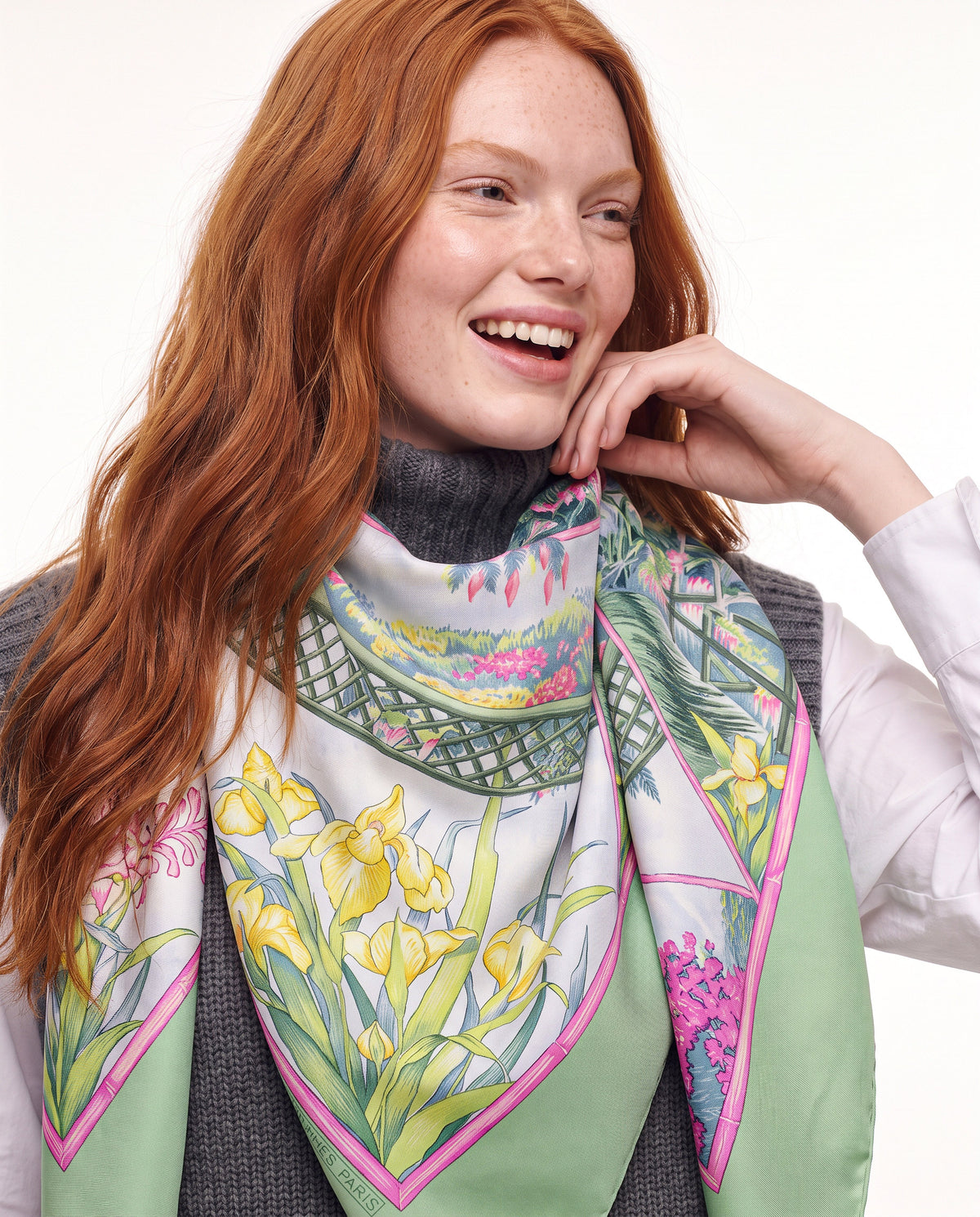 Foulard Hermès Giverny