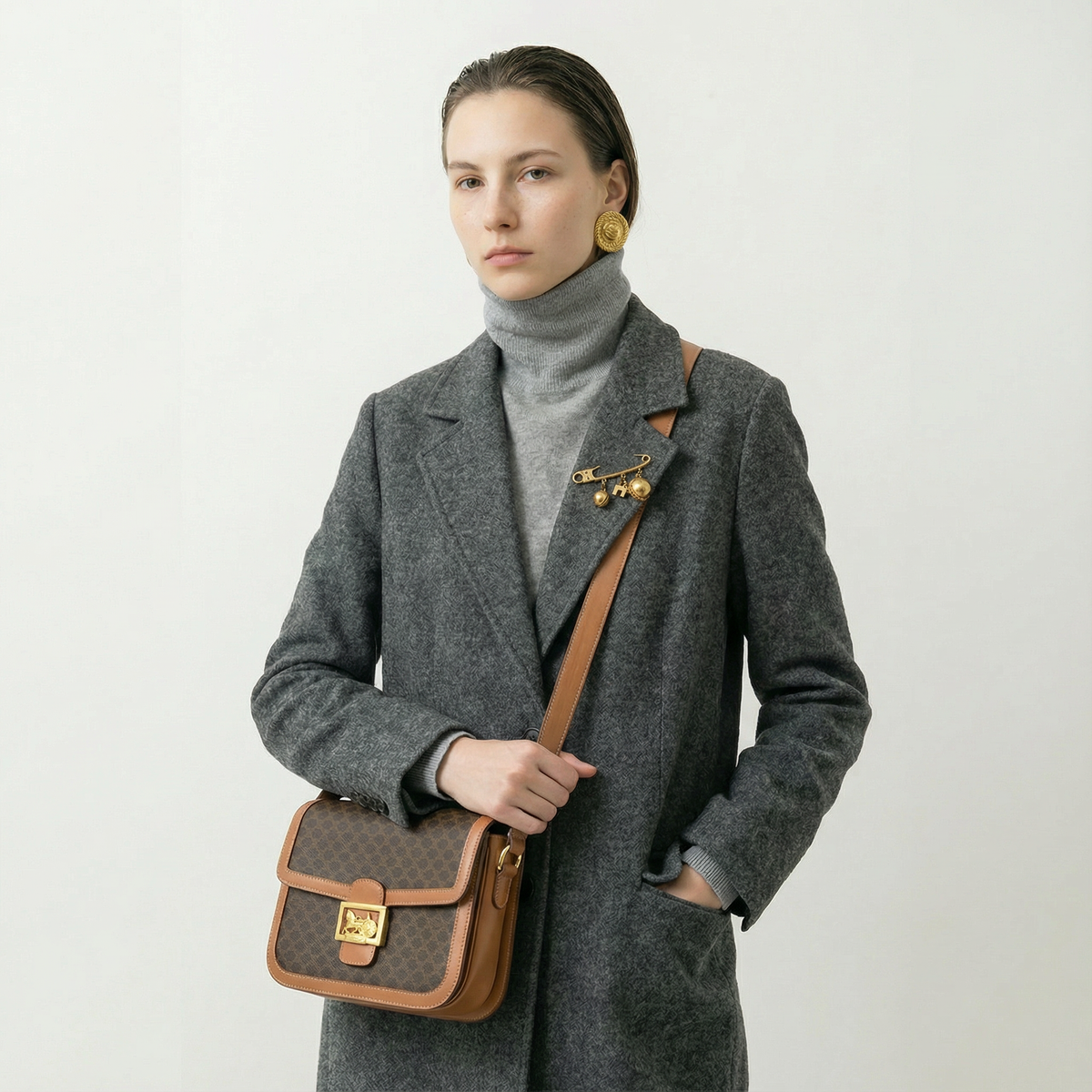 Sac Céline Macadam Vintage Horse Carriage